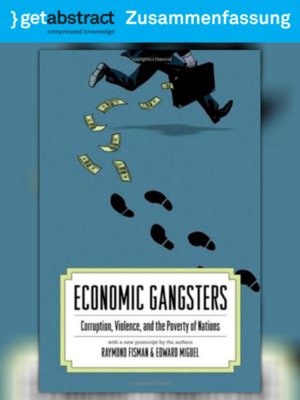 cover image of Economic Gangsters (Zusammenfassung)